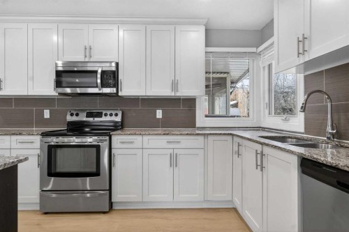 415 Templeton Road Ne, Calgary, AB - Indoor Photo Showing Kitchen With Stainless Steel Kitchen With Double Sink With Upgraded Kitchen