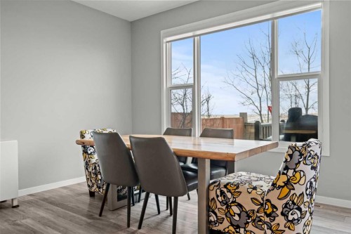 66 Howse Common Ne, Calgary, AB - Indoor Photo Showing Dining Room
