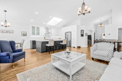 811 Boulder Creek Drive Se, Langdon, AB - Indoor Photo Showing Living Room