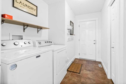 811 Boulder Creek Drive Se, Langdon, AB - Indoor Photo Showing Laundry Room