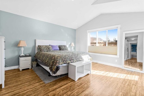 811 Boulder Creek Drive Se, Langdon, AB - Indoor Photo Showing Bedroom