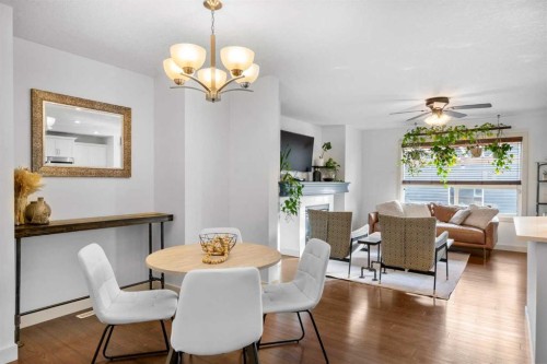 263 Evanston Way Nw, Calgary, AB - Indoor Photo Showing Dining Room