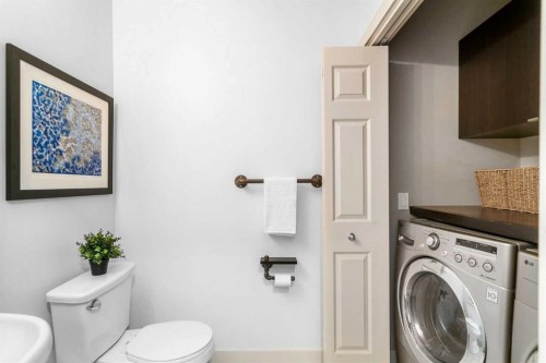 263 Evanston Way Nw, Calgary, AB - Indoor Photo Showing Laundry Room