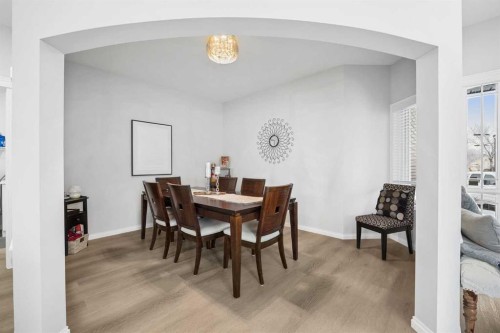 127 Invermere Close, Chestermere, AB - Indoor Photo Showing Dining Room