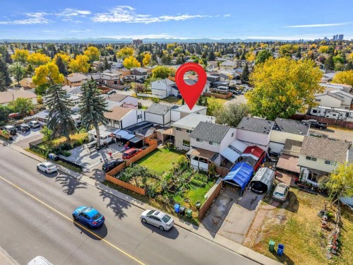 713 44 Street Se, Calgary, AB - Outdoor With View