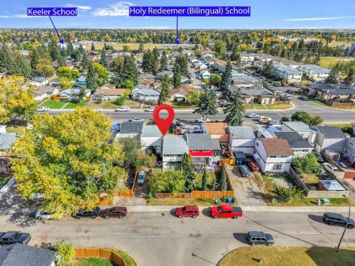 713 44 Street Se, Calgary, AB - Outdoor With View