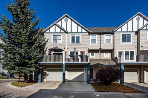 219 Copperfield Lane Se, Calgary, AB - Outdoor With Balcony With Facade