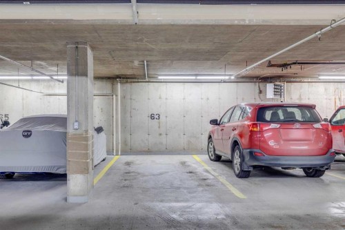 2309-2309 Hawksbrow Point, Calgary, AB - Indoor Photo Showing Garage