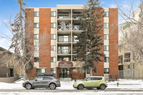 301-523 15 Avenue Sw, Calgary, AB - Outdoor With Balcony With Facade