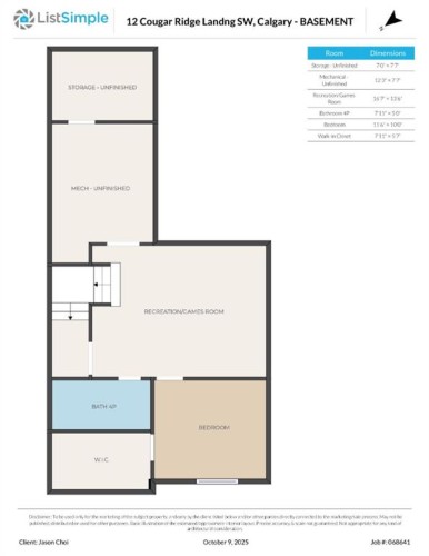 12 Cougar Ridge Landing Sw, Calgary, AB - Other
