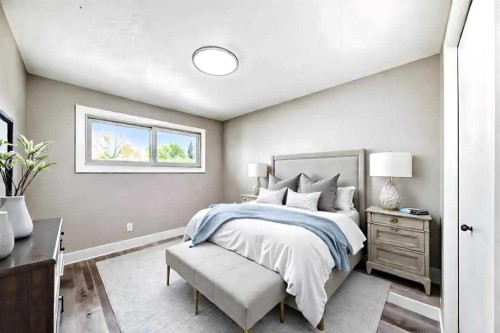 15104 1 Street Se, Calgary, AB - Indoor Photo Showing Bedroom