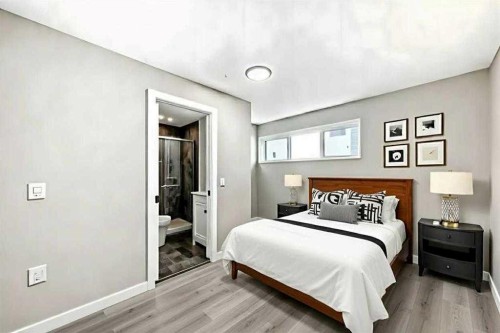 15104 1 Street Se, Calgary, AB - Indoor Photo Showing Bedroom