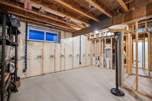 2322 Bayside Circle Sw, Airdrie, AB - Indoor Photo Showing Basement