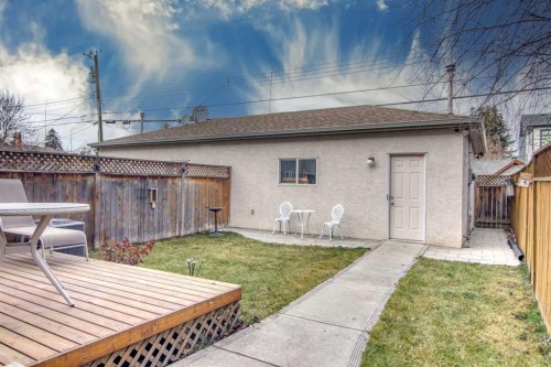 252 18 Avenue Nw, Calgary, AB - Outdoor With Deck Patio Veranda