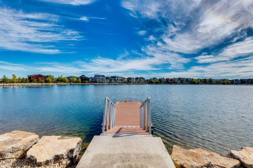 135 Auburn Sound Manor Se, Calgary, AB - Outdoor With Body Of Water With View