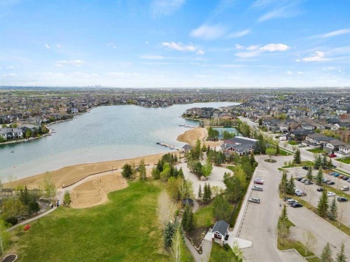 135 Auburn Sound Manor Se, Calgary, AB - Outdoor With Body Of Water With View