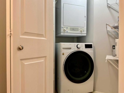 1212-2518 Fish Creek Boulevard Sw, Calgary, AB - Indoor Photo Showing Laundry Room