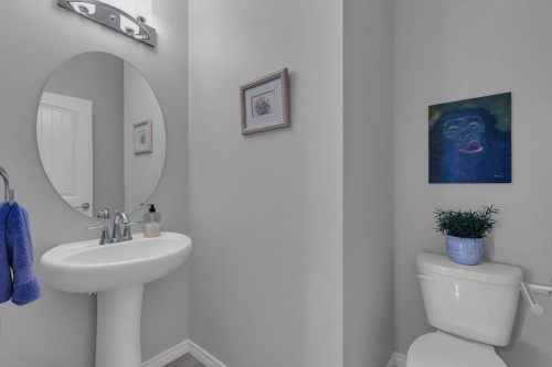 138 Reunion Landing, Airdrie, AB - Indoor Photo Showing Bathroom