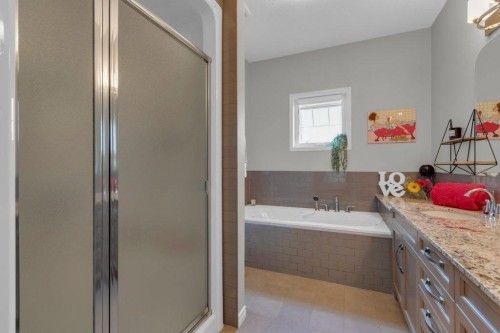 138 Reunion Landing, Airdrie, AB - Indoor Photo Showing Bathroom