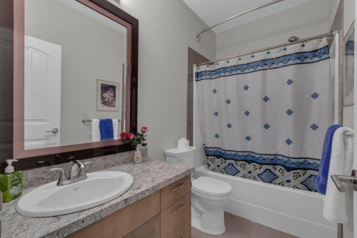138 Reunion Landing, Airdrie, AB - Indoor Photo Showing Bathroom