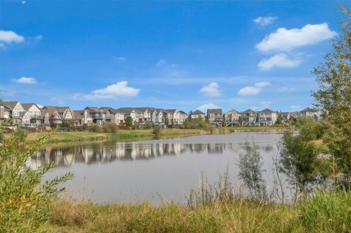 138 Reunion Landing, Airdrie, AB - Outdoor With Body Of Water With View