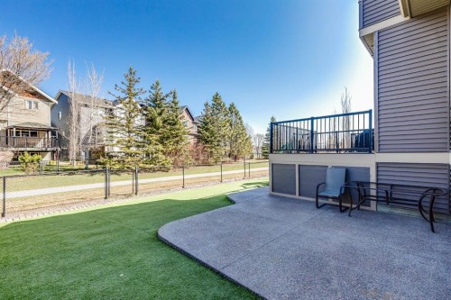 202 Cooperstown Lane Sw, Airdrie, AB - Outdoor With Deck Patio Veranda
