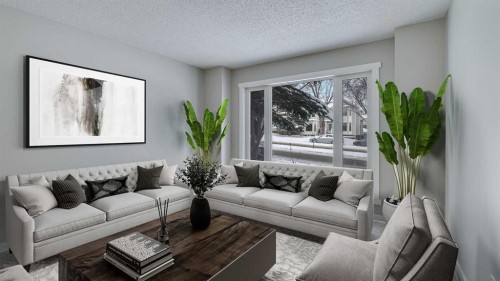 3667 Sierra Morena Road Sw, Calgary, AB - Indoor Photo Showing Living Room