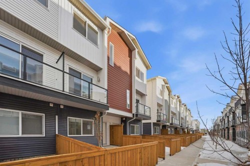 628 Red Sky Villas Ne, Calgary, AB - Outdoor With Balcony