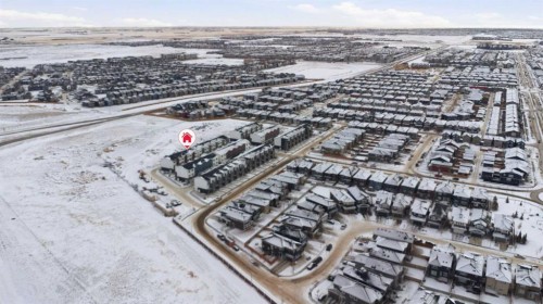 628 Red Sky Villas Ne, Calgary, AB - Outdoor With View