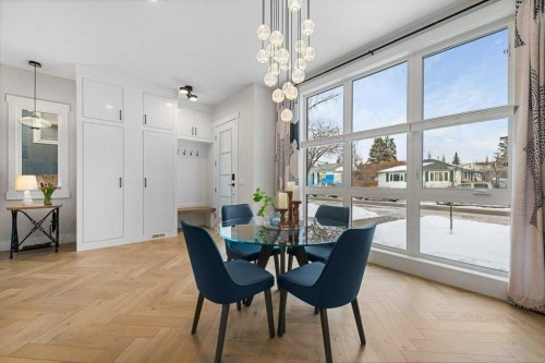 1919 21 Avenue Nw, Calgary, AB - Indoor Photo Showing Dining Room