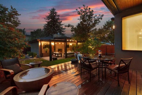 4115 15 Street Sw, Calgary, AB - Outdoor With Deck Patio Veranda