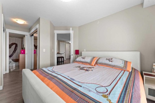 3407-11 Mahogany Row Se, Calgary, AB - Indoor Photo Showing Bedroom