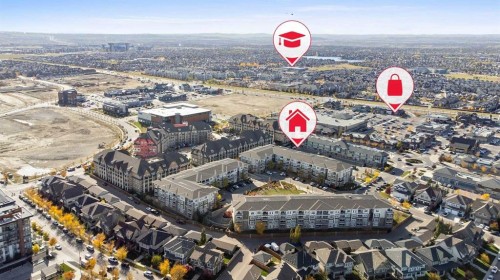 3407-11 Mahogany Row Se, Calgary, AB - Outdoor With View