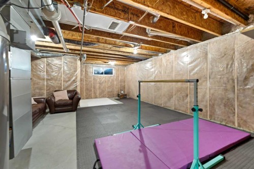 51 Legacy Close Se, Calgary, AB - Indoor Photo Showing Basement