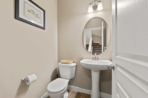 51 Legacy Close Se, Calgary, AB - Indoor Photo Showing Bathroom