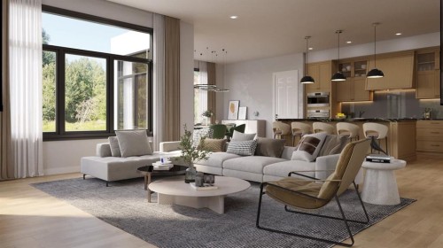 2611 12 Avenue Nw, Calgary, AB - Indoor Photo Showing Living Room