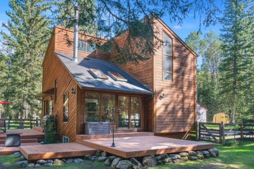 9 Ghost Road, Benchlands, AB - Outdoor With Deck Patio Veranda