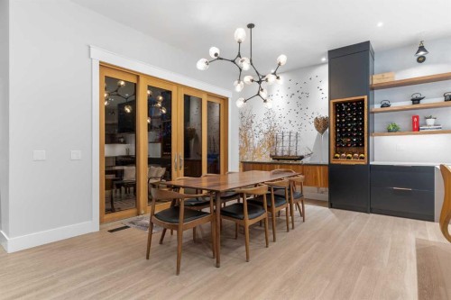 732 West Chestermere Drive, Chestermere, AB - Indoor Photo Showing Dining Room