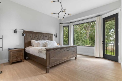 732 West Chestermere Drive, Chestermere, AB - Indoor Photo Showing Bedroom