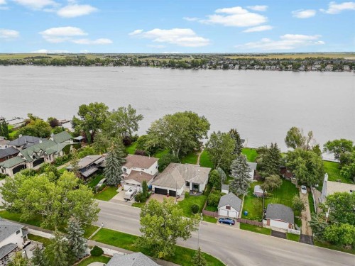 732 West Chestermere Drive, Chestermere, AB - Outdoor With Body Of Water With View