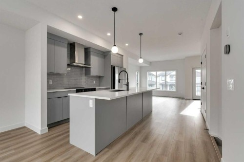 46 Belvedere Terrace Se, Calgary, AB - Indoor Photo Showing Kitchen With Upgraded Kitchen