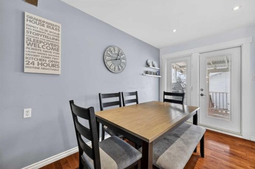 235 Allan Crescent Se, Calgary, AB - Indoor Photo Showing Dining Room