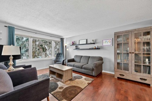 235 Allan Crescent Se, Calgary, AB - Indoor Photo Showing Living Room