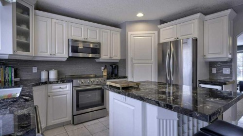 466 Douglas Park View Se, Calgary, AB - Indoor Photo Showing Kitchen With Stainless Steel Kitchen With Upgraded Kitchen