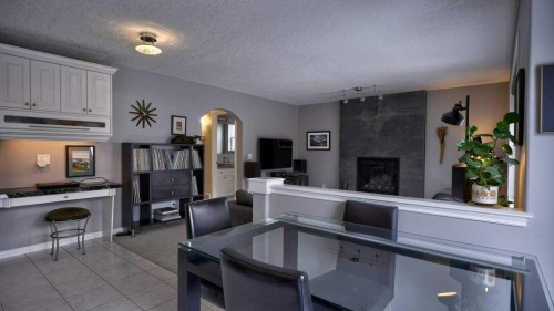 466 Douglas Park View Se, Calgary, AB - Indoor With Fireplace