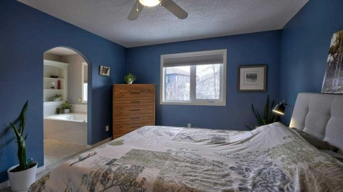 466 Douglas Park View Se, Calgary, AB - Indoor Photo Showing Bedroom