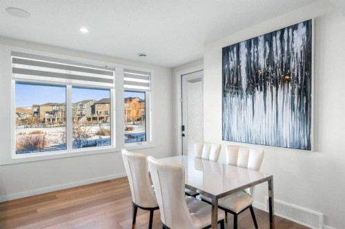 1104 Cranbrook Gardens Se, Calgary, AB - Indoor Photo Showing Dining Room