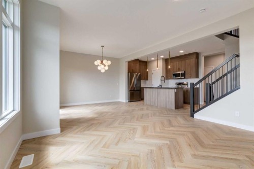 86 Agate Road, Cochrane, AB - Indoor Photo Showing Kitchen