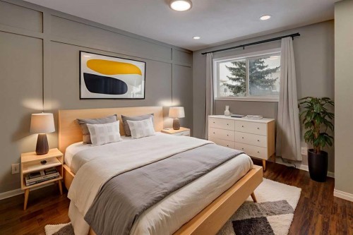 11065 Hidden Valley Drive Nw, Calgary, AB - Indoor Photo Showing Bedroom