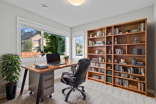 75 Sage Meadows Circle Nw, Calgary, AB - Indoor Photo Showing Office